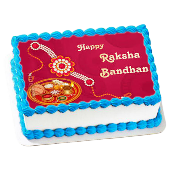 Raksha Bandhan Theme Cake Decoration | Rakhi Cake Decoration 2023 - YouTube