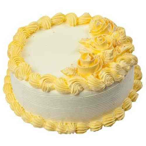 Ferns N Petals Pineapple with Butterscotch Cake- Half Kg | Birthday Cake |  Fresh Cake | Cream Cake : Amazon.in: Grocery & Gourmet Foods