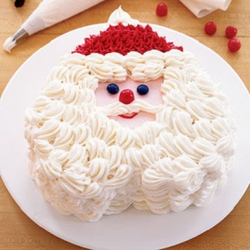 Santa Claus & reindeer Cake |